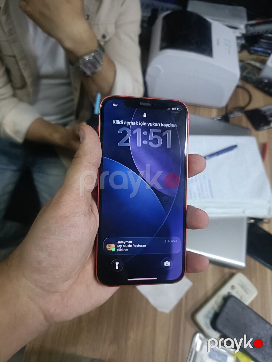 Apple iPhone 12 Red 128GB/4GB — Smartfonlar, Bakı (6)