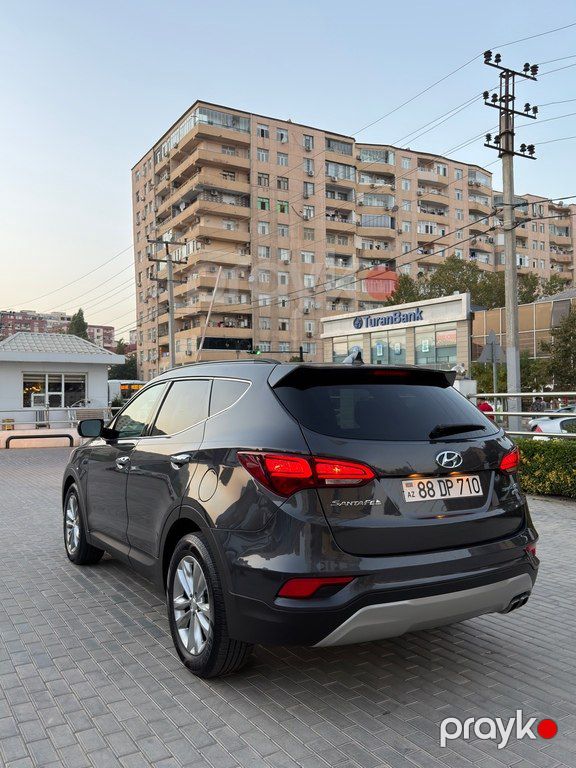 Hyundai Santa Fe, 2.0 L, 2016 il, 128 000 km — Avtomobillər, Bakı (5)