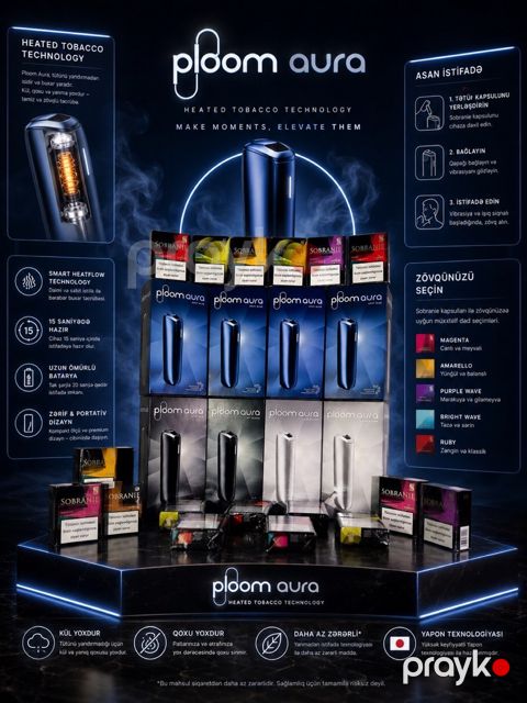 Ploom Aura tütün qızdırıcısı — Bakı