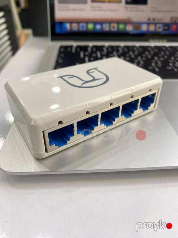 Alfa S105 5 Port 10/100 Mbps Ethernet Switch — Şəbəkə və server avadanlığı, Bakı (4)