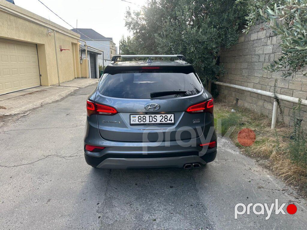 Hyundai Santa Fe, 2.0 L, 2017 il, 135 880 km — Avtomobillər, Bakı (12)