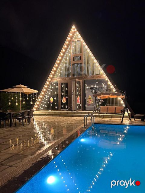 İcarəyə verilir 3 otaqlı həyət evi/bağ evi 130 m² — Qəbələ