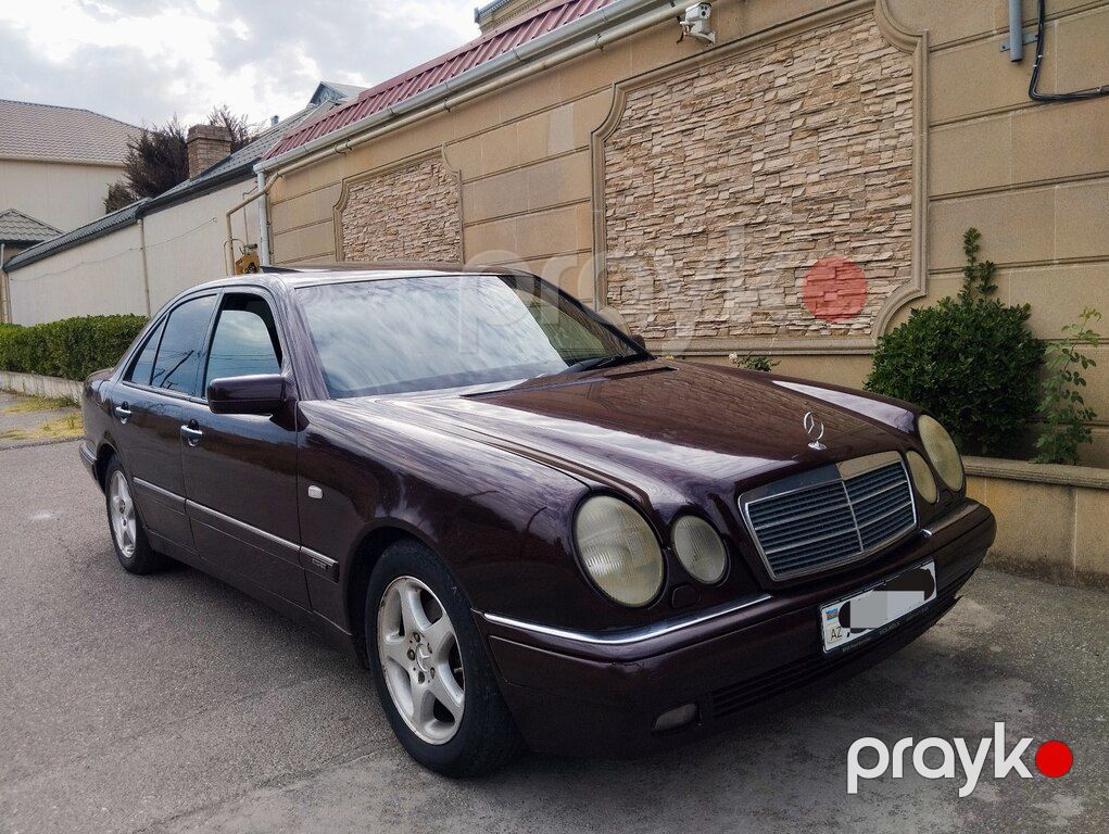 Mercedes E 200, 2.0 L, 1997 il, 362 000 km — Avtomobillər, Bakı (2)