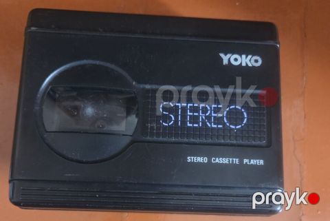 Yoko Stereo Kaset Pleyer Portativ, Mexaniki idarəetmə düymələri — Bakı