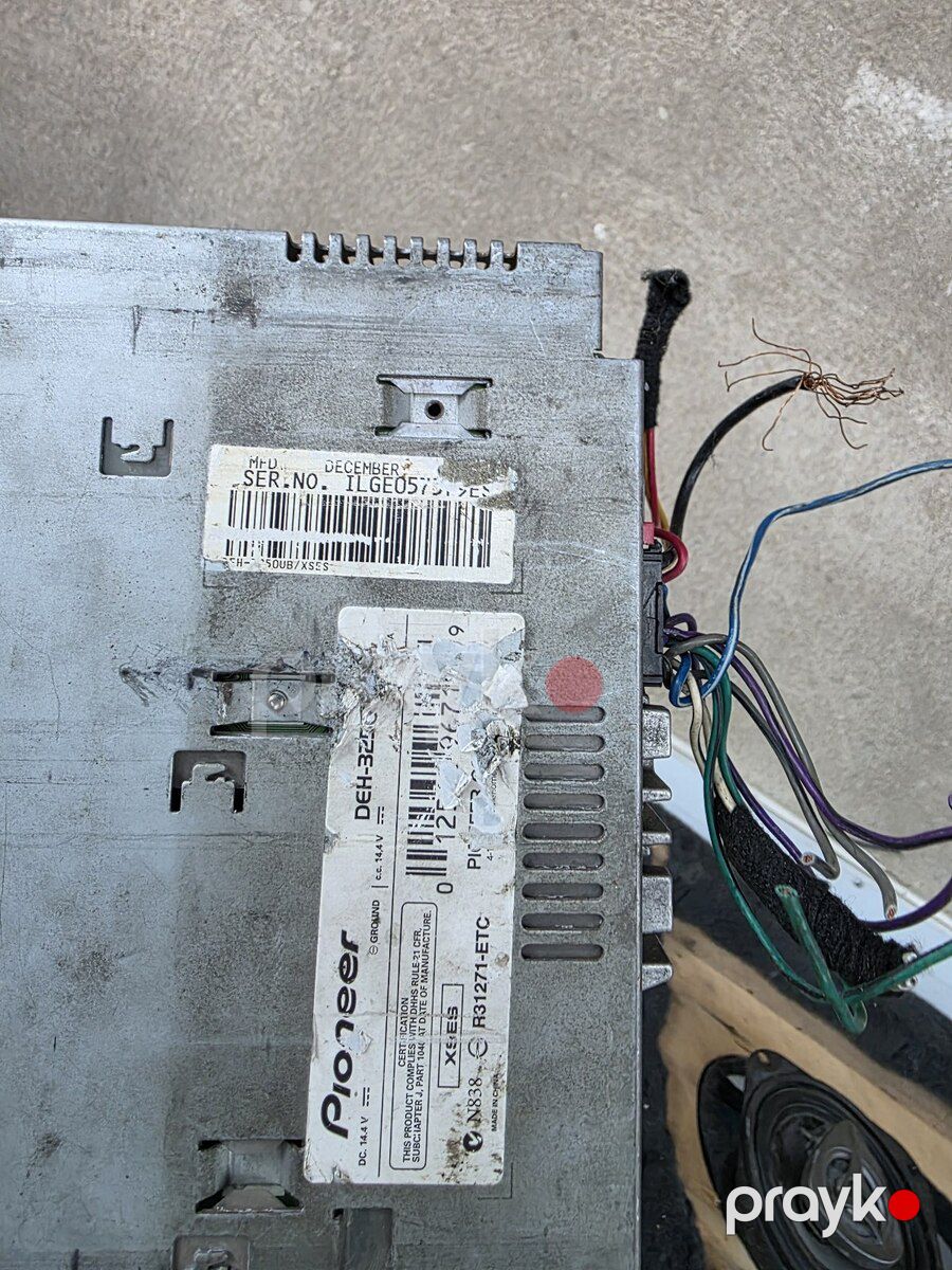 Pioneer 3230 Ub və dinamiklər 600w — Ehtiyat hissələri və aksesuarlar, Bakı (3)