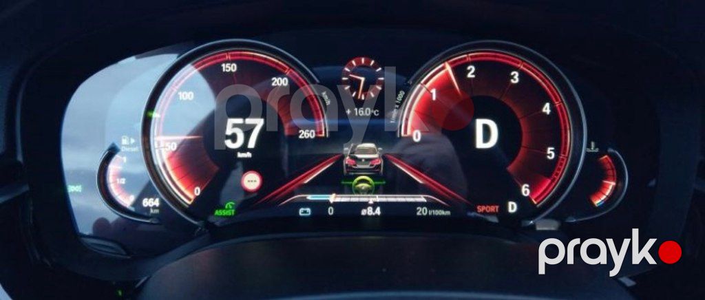 "BMW 5 Series (G30)" LED cihazlar paneli — Ehtiyat hissələri və aksesuarlar, Bakı (4)