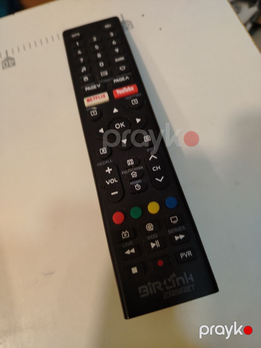 Bırlınk Engınet pultu - Televizor və IPTV/Set-Top Box idarəetməsi — Pult, Xırdalan (2)