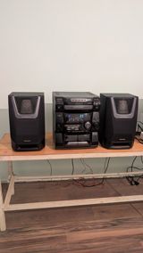 Panasonic SA-AK20 musiqi mərkəzi – tam komplekt 100 w rms,təmiz səs — Akustik sistemlər