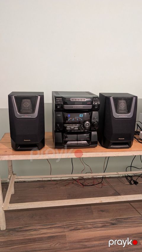 Panasonic SA-AK20 musiqi mərkəzi – tam komplekt 100 w rms,təmiz səs — Fatmayı