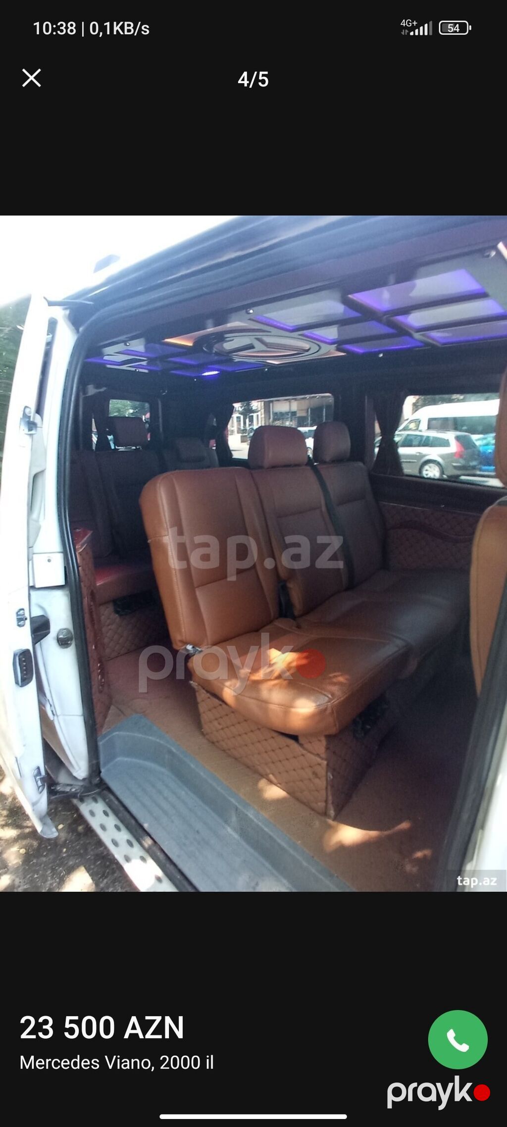 Mercedes-Benz Viano: 2.2 l 2007 il Mikroavtobus — Avtomobillər, Bakı (4)
