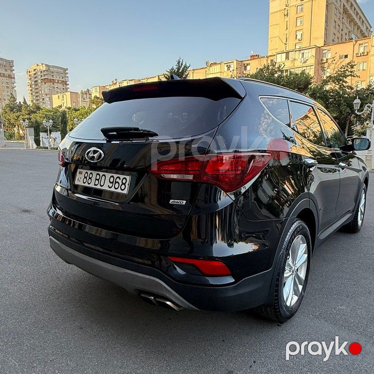 Hyundai Santa Fe, 2.0 L, 2017 il, 110 524 km — Avtomobillər, Bakı (9)
