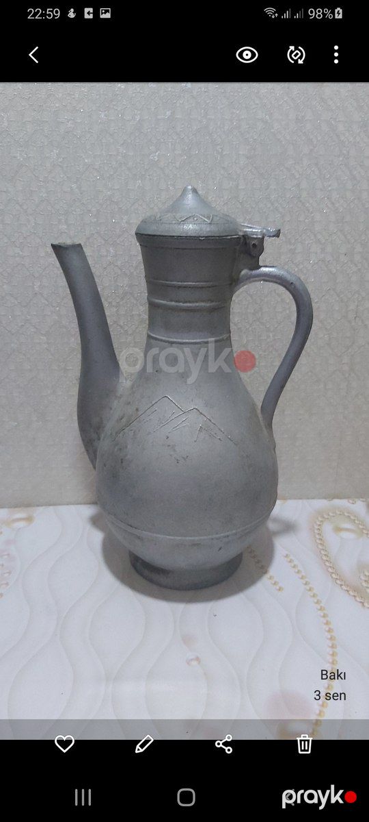 Qədimi su səhəngi — Qablar və mətbəx əşyaları, Bakı (2)