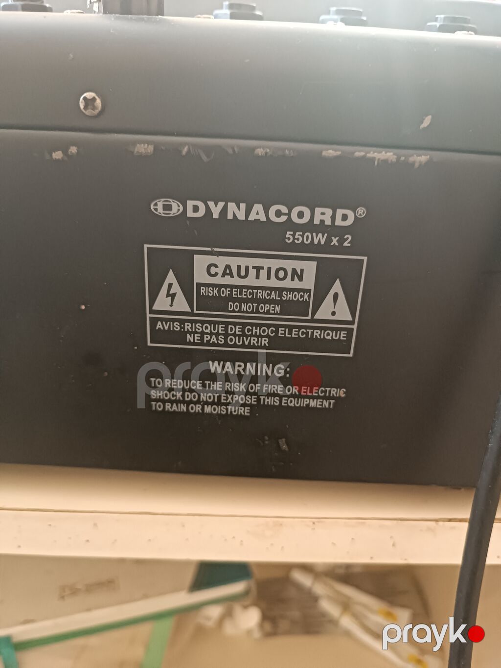 Dynacord PMX-1202A MP3 – 12 kanallı gücləndiricili mikser — Studiya və konsert üçün, Beyləqan (6)