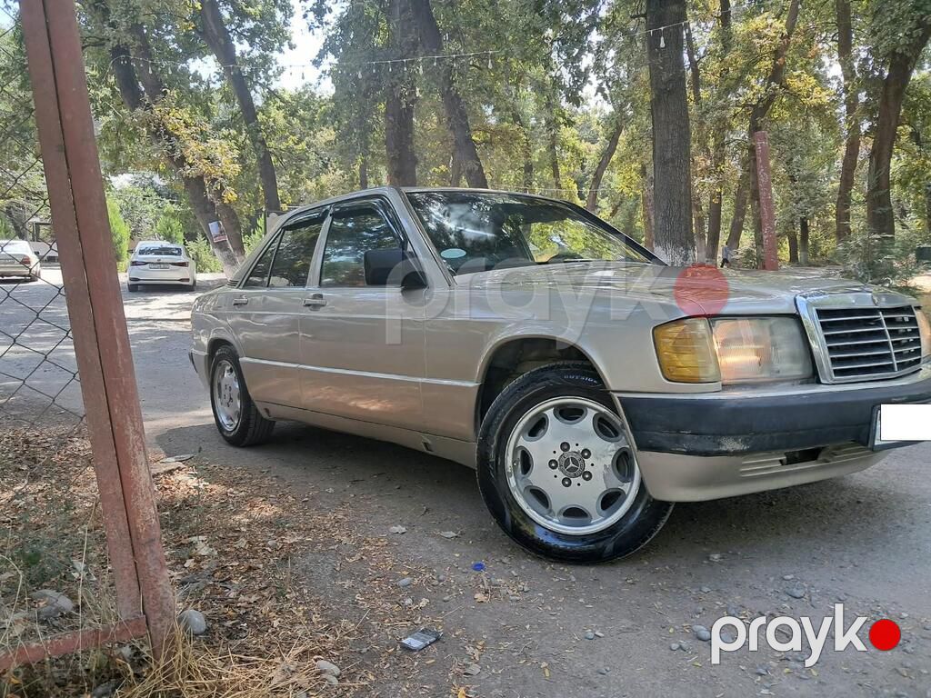Mercedes 190, 2.0 L, 1990 il, 201 245 km — Avtomobillər, Bərdə (4)