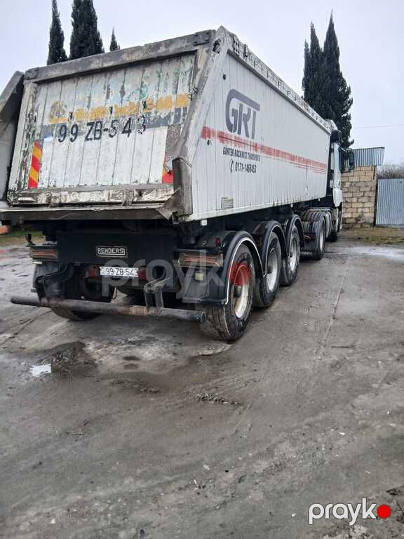 Mercedes Axor 1840, 12 L, 2005 il, 1 200 000 km — Yük maşınları, Saatlı (3)