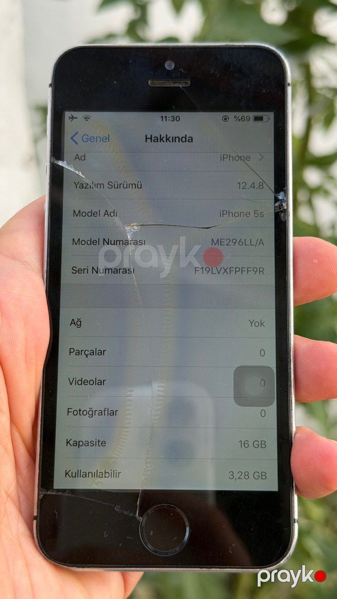 Apple iPhone 5S Space Gray 16GB — Smartfonlar, Bakı (5)