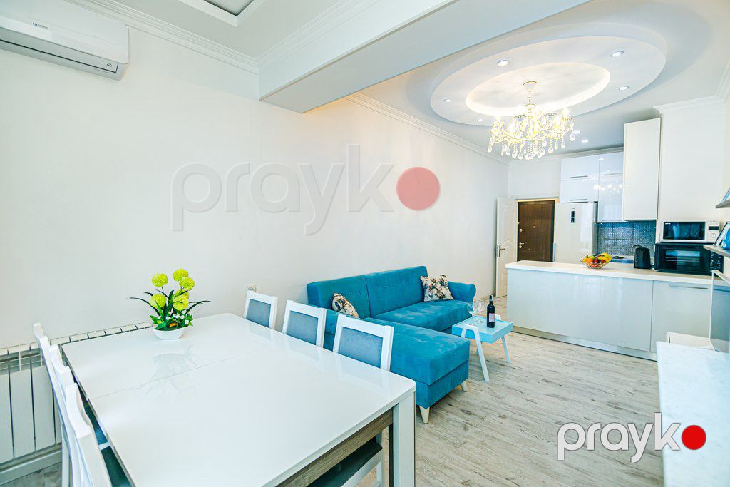 İcarəyə verilir 2 otaqlı yeni tikili 90 m² — Mənzil, Bakı (5)