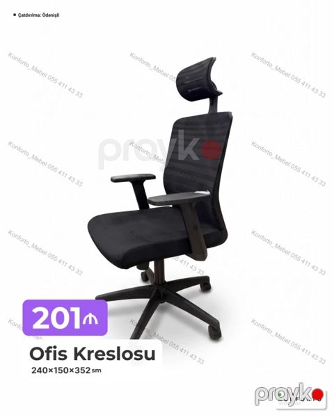 Ofis Kreslosu – müxtəlif modellər Mövcud xüsusiyyətlər: - Erqonomik — Bakı