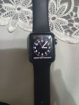Apple Watch Series 3 – 38 mm, Space Gray alüminium korpus, qara — Smart Watches