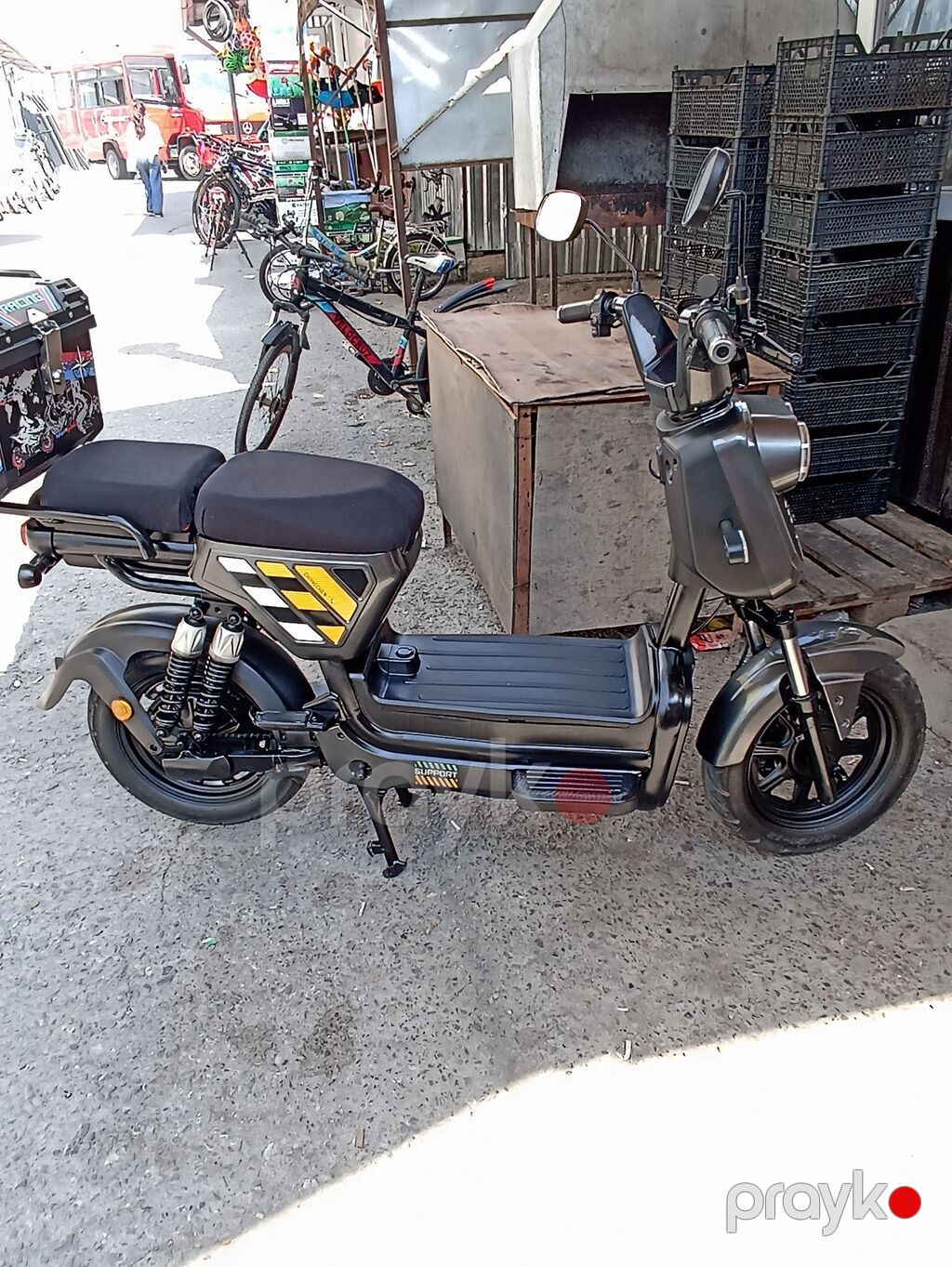 Elektrik moped – şəhər içi rahat və səssiz gediş üçün. Xüsusiyyətlər — Mopedlər və skuterlər, Şəki (3)