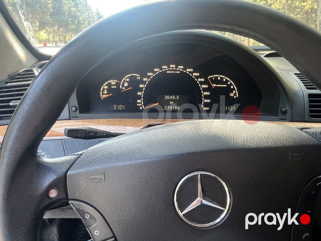 Mercedes S 55 AMG, 5.4 L, 2004 il, 240 000 km — Avtomobillər, Bakı (12)