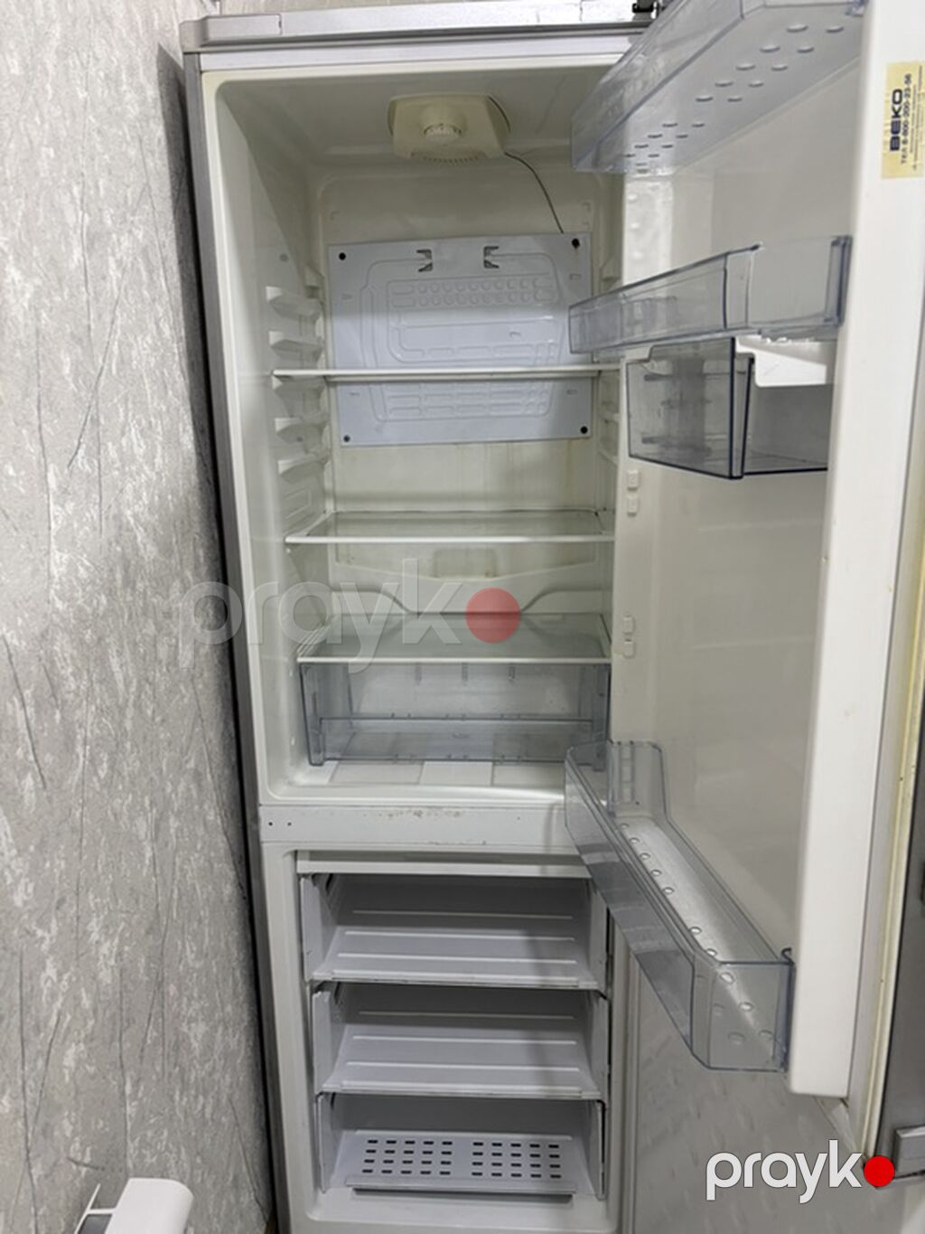 Beko iki qapılı soyuducu - Rəng: gümüş (inox tipli ön panel) — Soyuducular, Digah (3)
