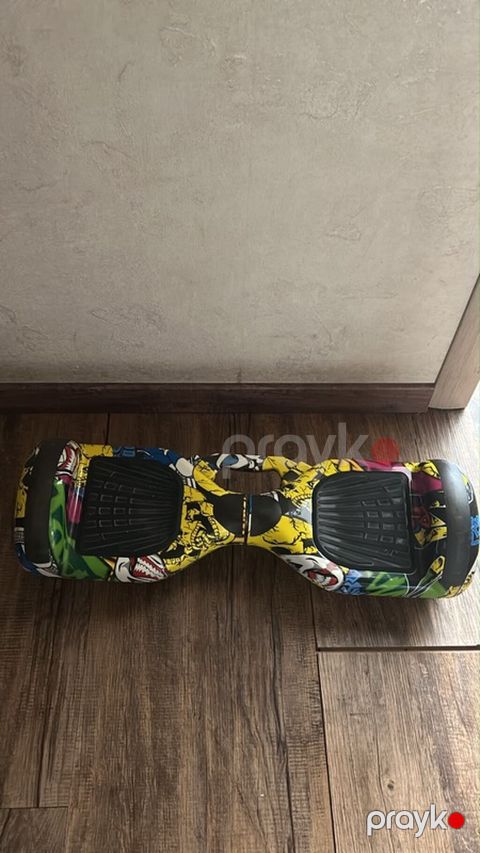 Qraffiti dizaynlı 2 təkərli hoverboard (self-balans skuter) — Bakı