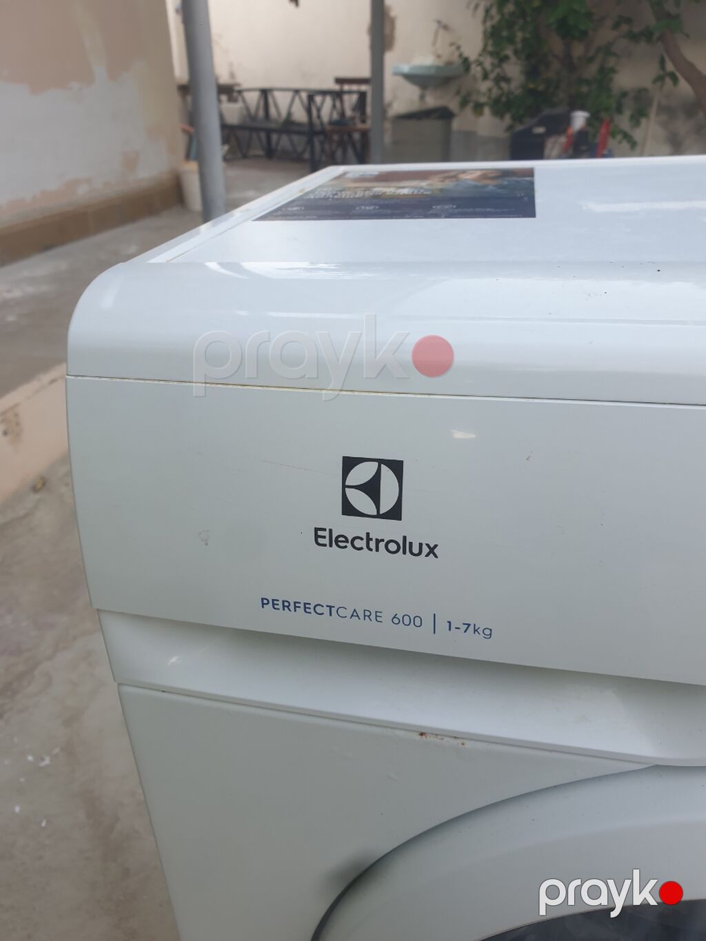 Electrolux PerfectCare 600 paltaryuyan maşın - Yükhəcm: 1–7 kq - Ön — Çamaşır maşınları, Bakı (4)