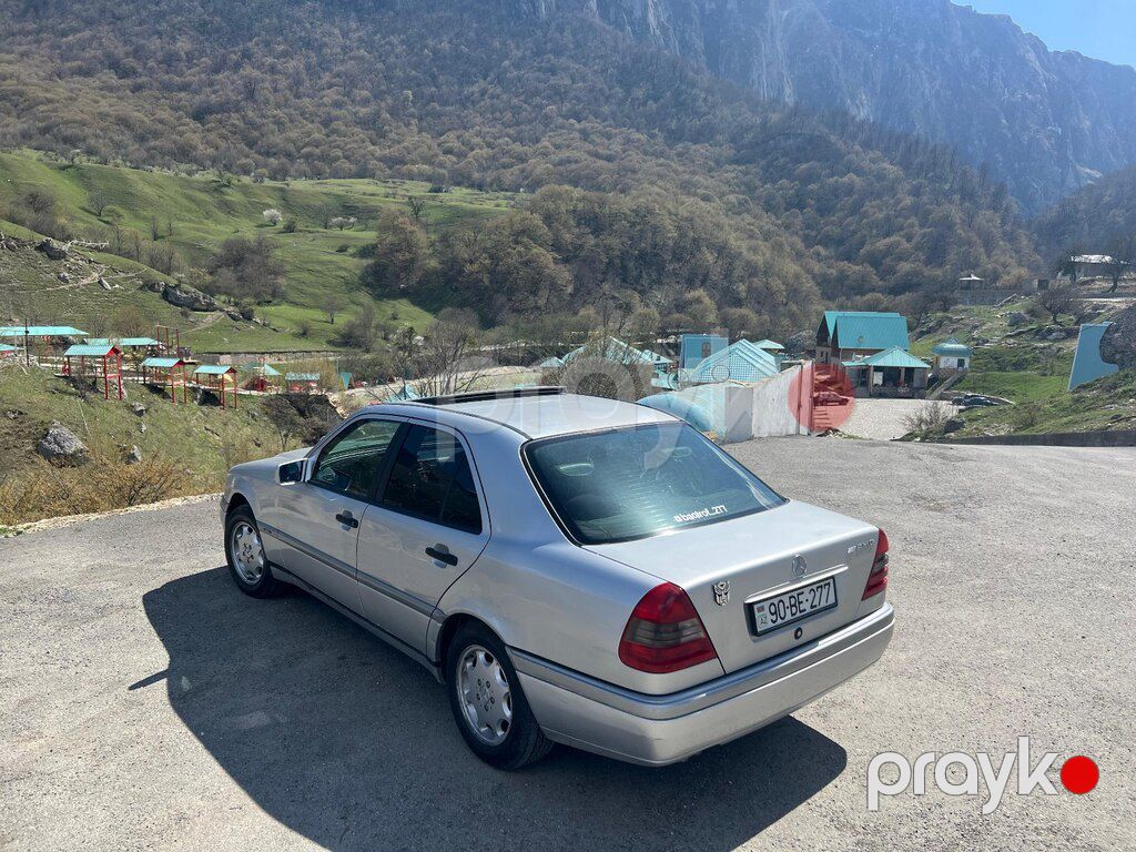 Mercedes C 200, 2.0 L, 1996 il, 447 217 km — Avtomobillər, Sabirabad (6)