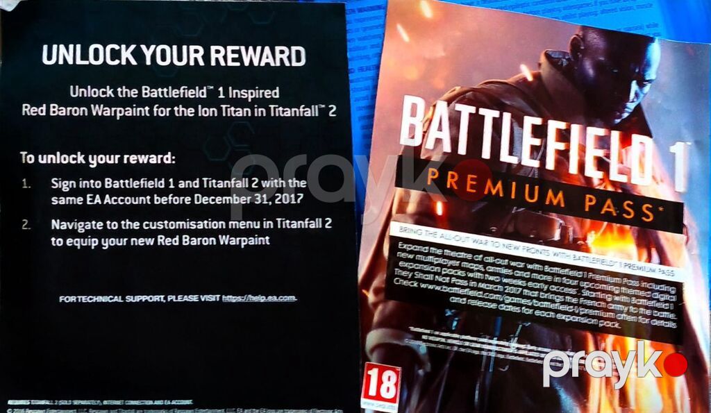 Məhsul: Battlefield 1 – PS4 (Disk və orijinal qutu) Təsvir — Konsol oyunları, Bakı (3)