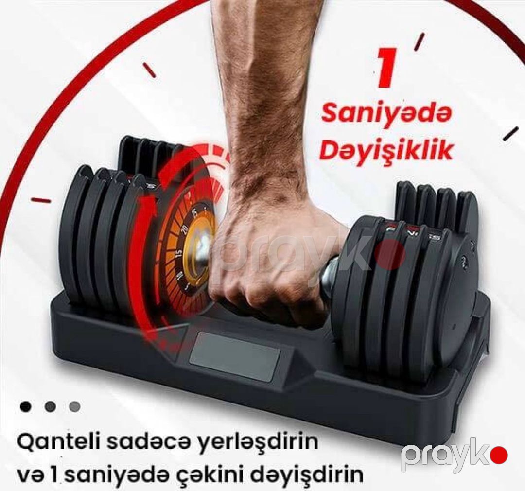 Tənzimlənən qantel 20 kq — İdman, hobi, istirahət, Bakı (3)