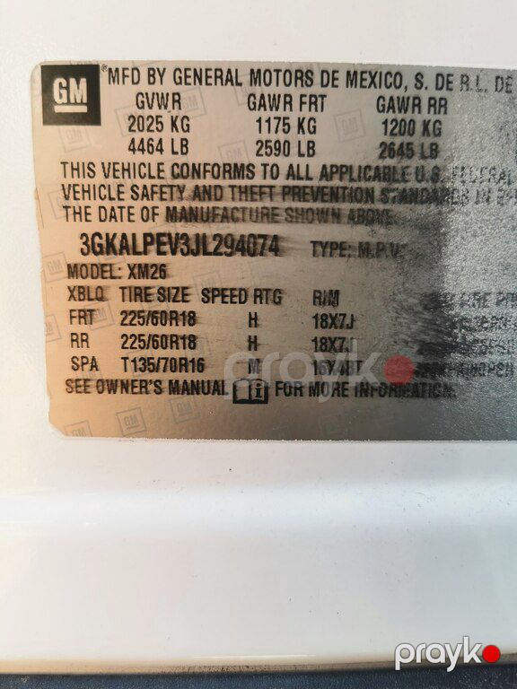 GMC Terrain, 1.5 L, 2018 il, 142 000 km — Avtomobillər, Bakı (4)