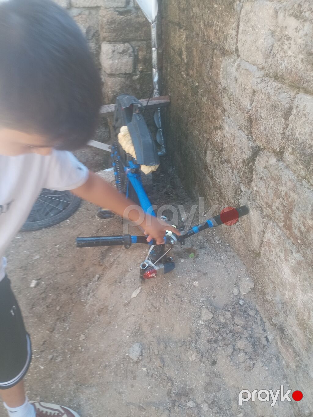 Məhsul: Uşaq/yeniyetmə üçün velosiped və hissələri Təsvir: - Mavi — Uşaq velosipedləri, Digah (3)