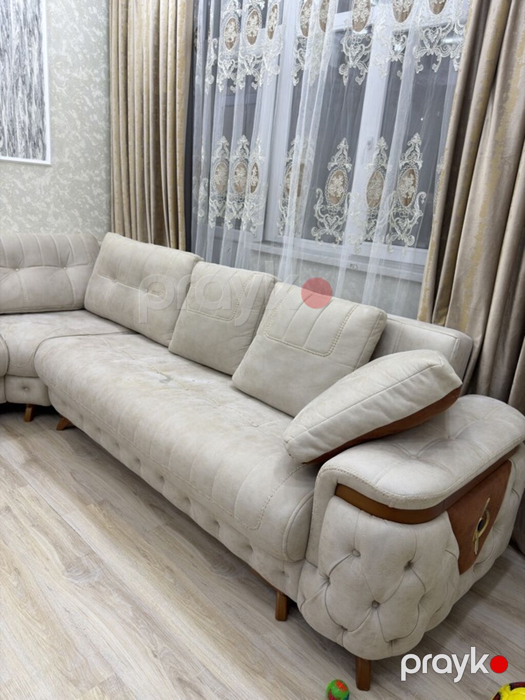 İşlənmiş, Künc divan, Divan, Bazalı, Açılan — Yumşaq mobilya dəstləri, Xırdalan (5)