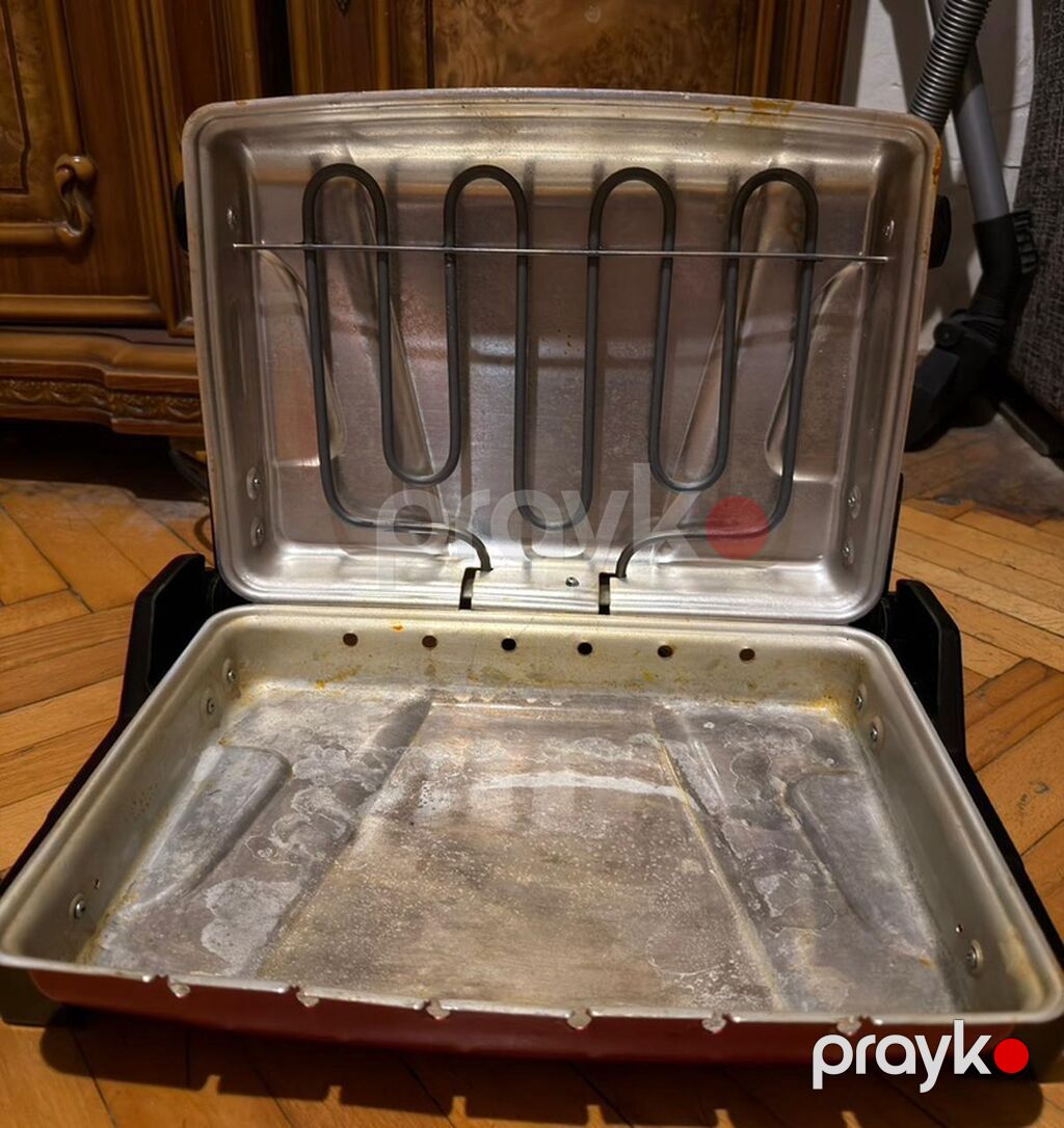 Elektrik manqal/şiş kabab aparatı - Tip: Elektrikli masaüstü manqal — Soba və qrillər, Bakı (3)