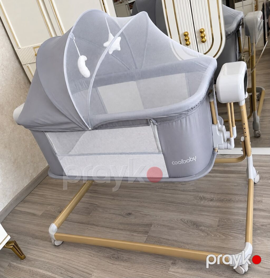 “Coolbaby” musiqili beşik Xüsusiyyətlər: - Moskit torlu — Bəşikləri, Mehdiabad (2)