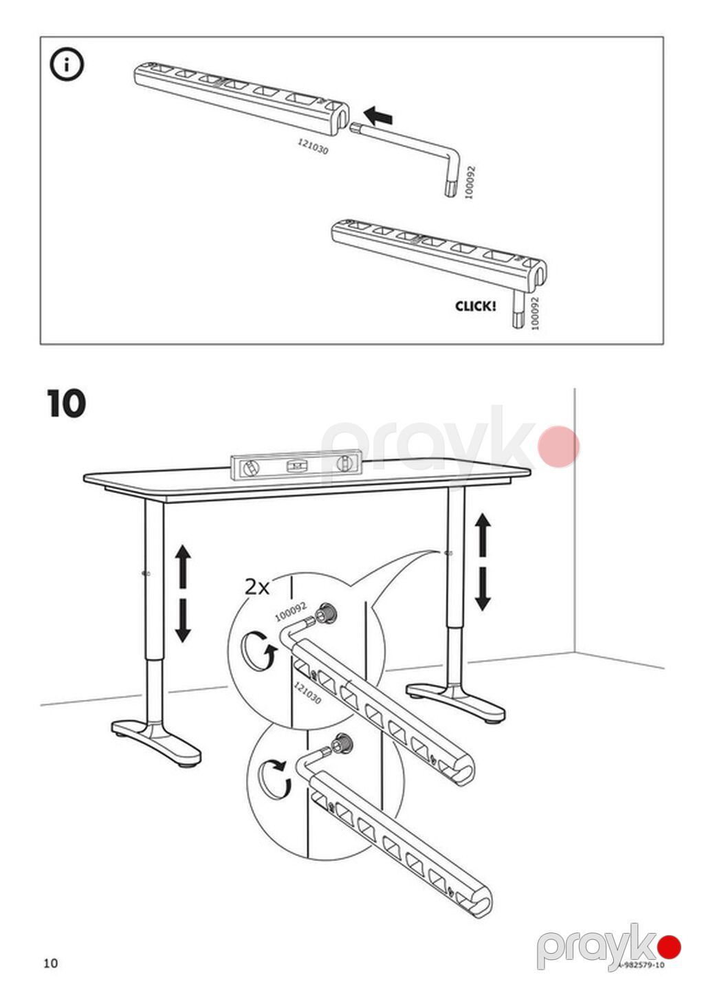 Masa Ikea Bekant 160x80 — Masalar, Bakı (6)