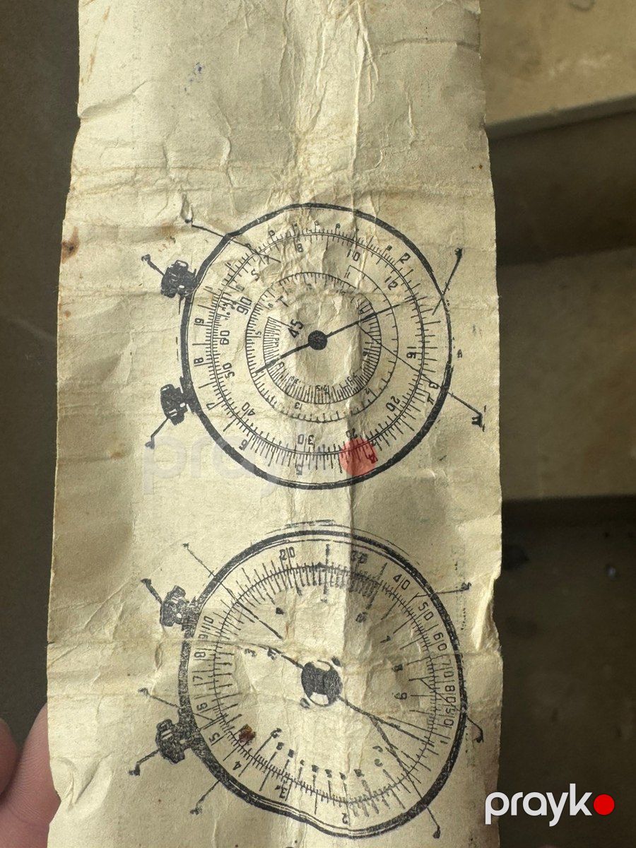 Mexaniki hesablayıcı Circular Slide Rule — Kolleksiyalar, Bakı (3)