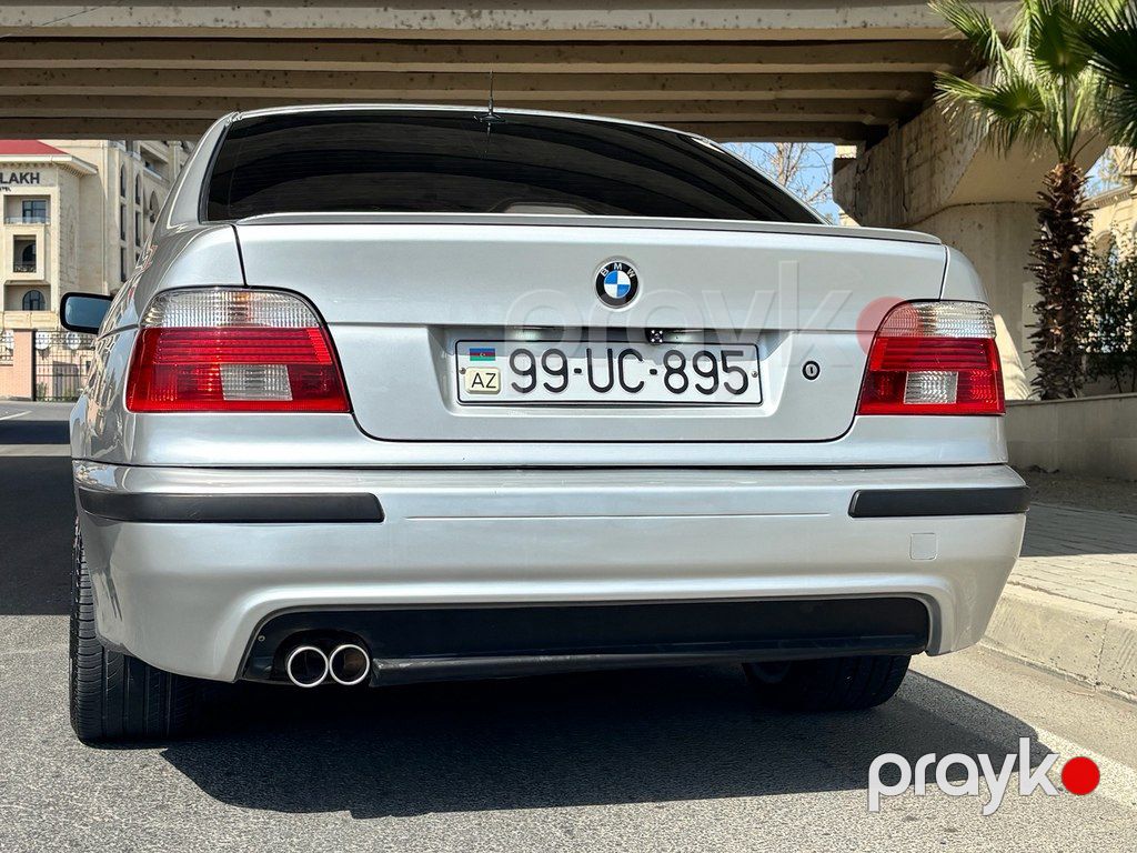 BMW 523, 2.5 L, 1997 il, 504 400 km — Avtomobillər, Yevlax (12)
