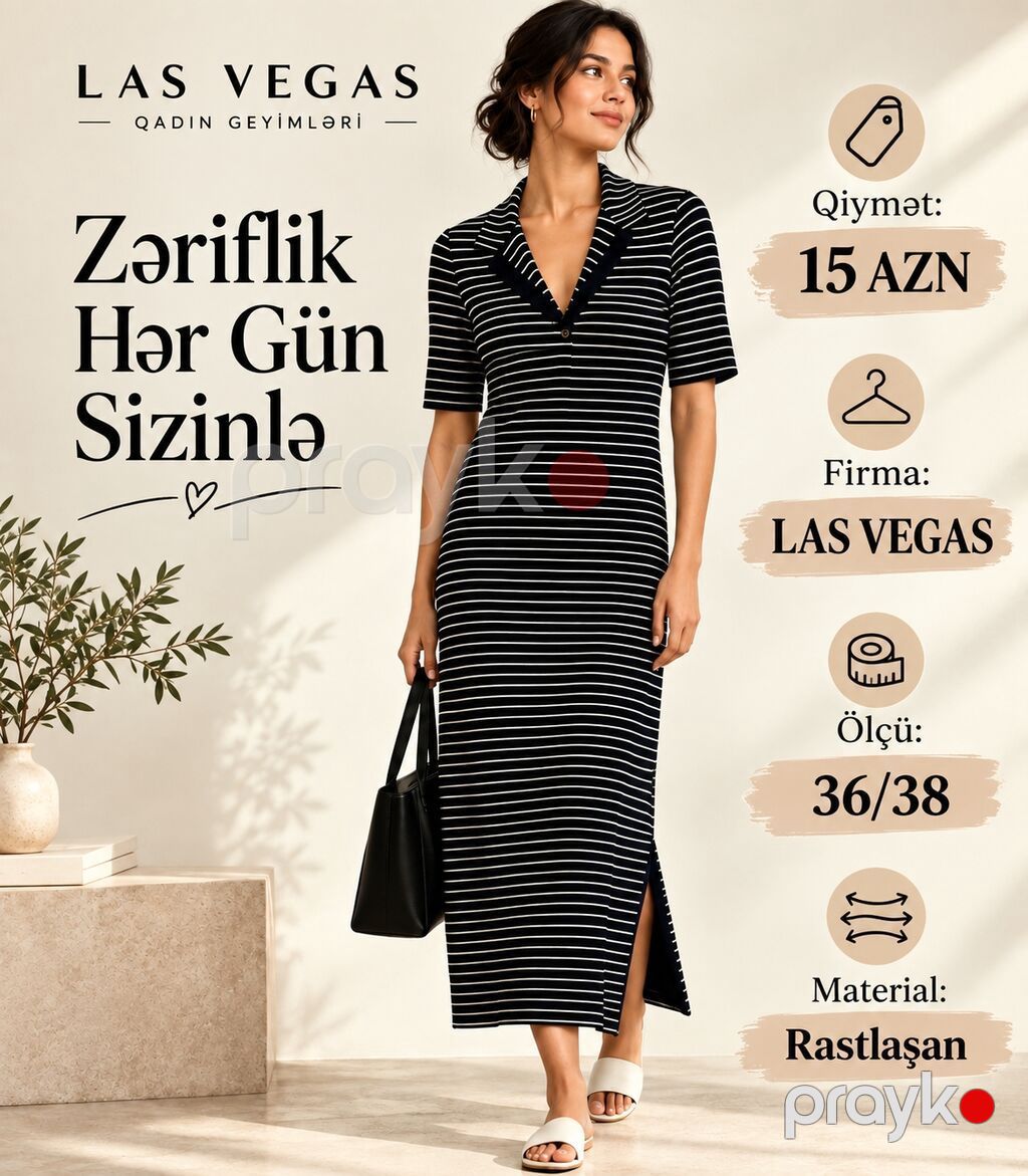 Gündəlik don, Maksi — Gündəlik paltarlar, Bakı (2)