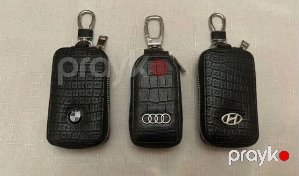 Avtomobil açarı üçün brend loqolu key holder/çantacıq - Material — Digər, Bakı (2)