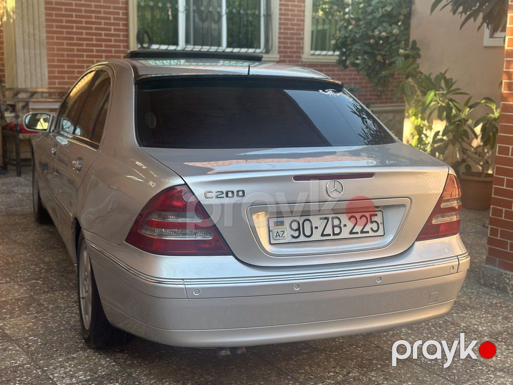 Mercedes C 200, 2.0 L, 2001 il, 292 000 km — Avtomobillər, Bakı (8)