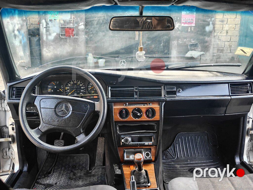 Mercedes 190, 1.8 L, 1989 il, 300 000 km — Avtomobillər, Mingəçevir (6)