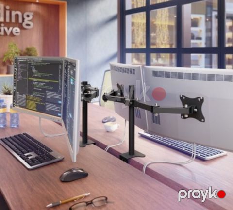 İki qollu monitor tutacağı — Bakı