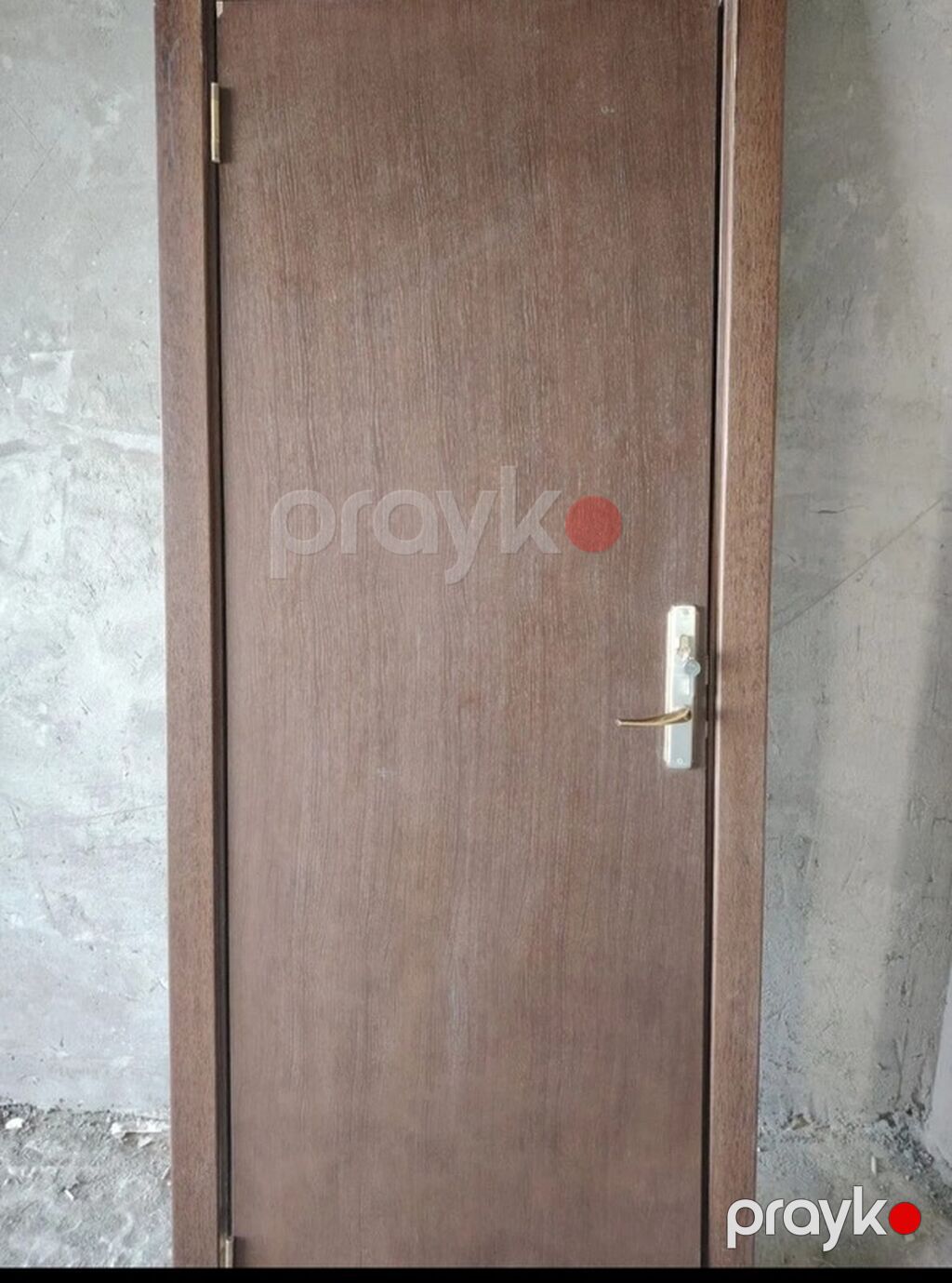 Taxta otaq qapısı – qəhvəyi laminasiya örtüklü Xüsusiyyətlər — Pəncərələr, qapılar, balkonlar, Bakı