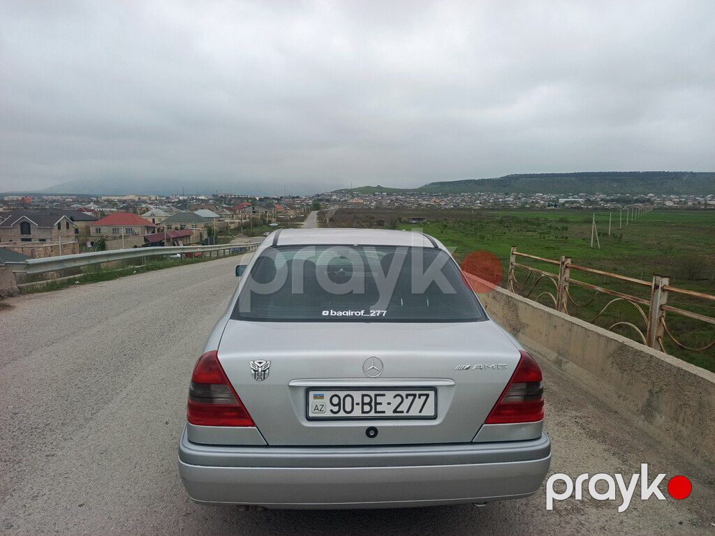 Mercedes C 200, 2.0 L, 1996 il, 447 217 km — Avtomobillər, Sabirabad (10)