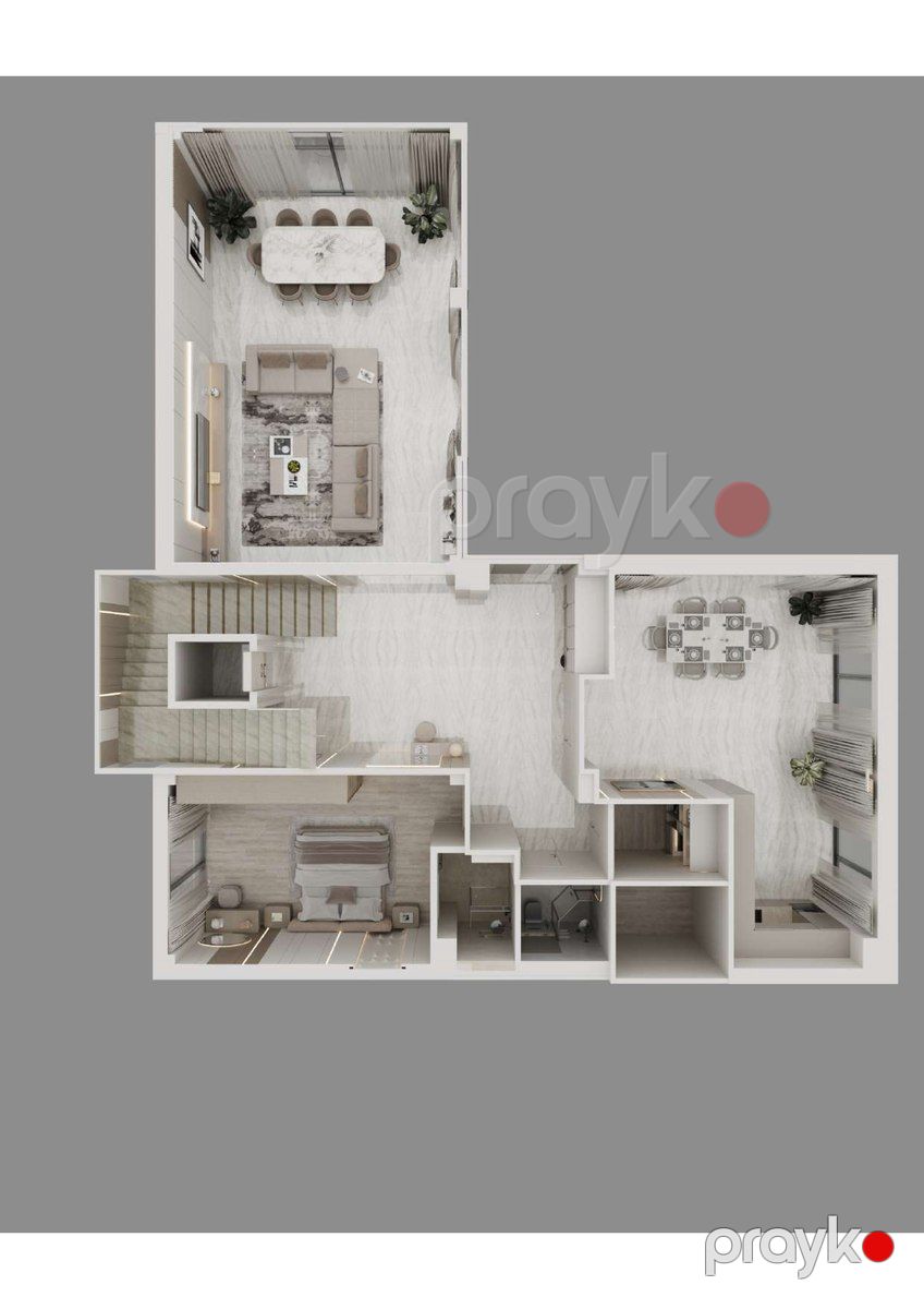 Satılır 6 otaqlı həyət evi/bağ evi 460 m² — Ev, villa, Bakı (5)