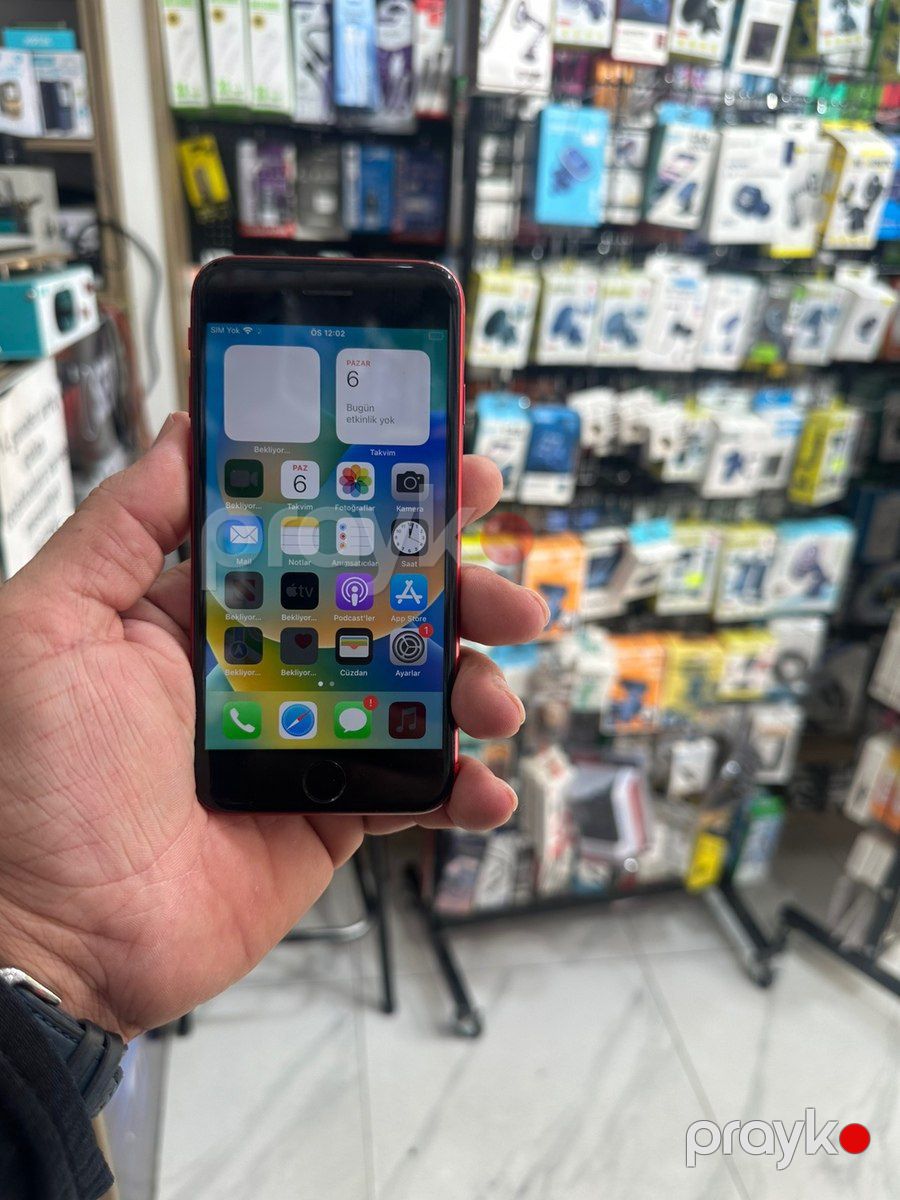 Apple iPhone 8 Red 64GB — Smartfonlar, Bakı (3)
