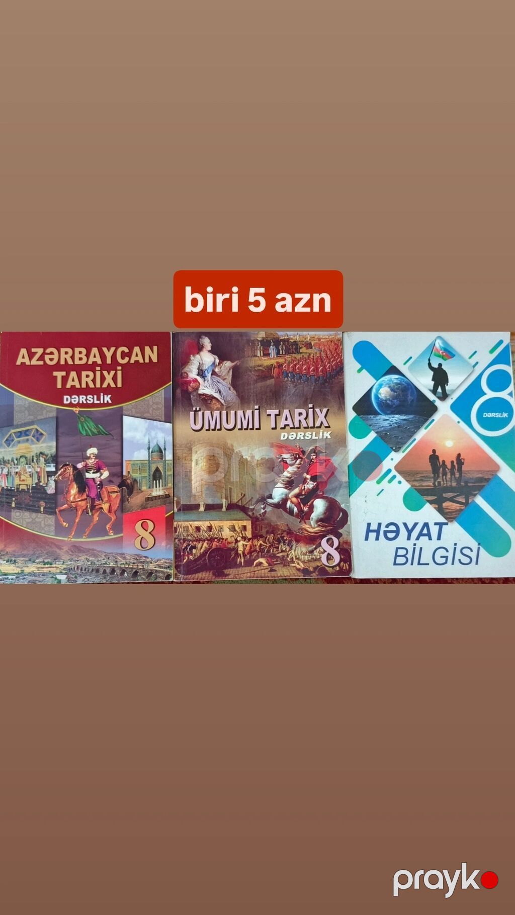 Məktəb və abituriyentlər üçün müxtəlif fənn kitabları satılır — Kitablar, Bakı (2)
