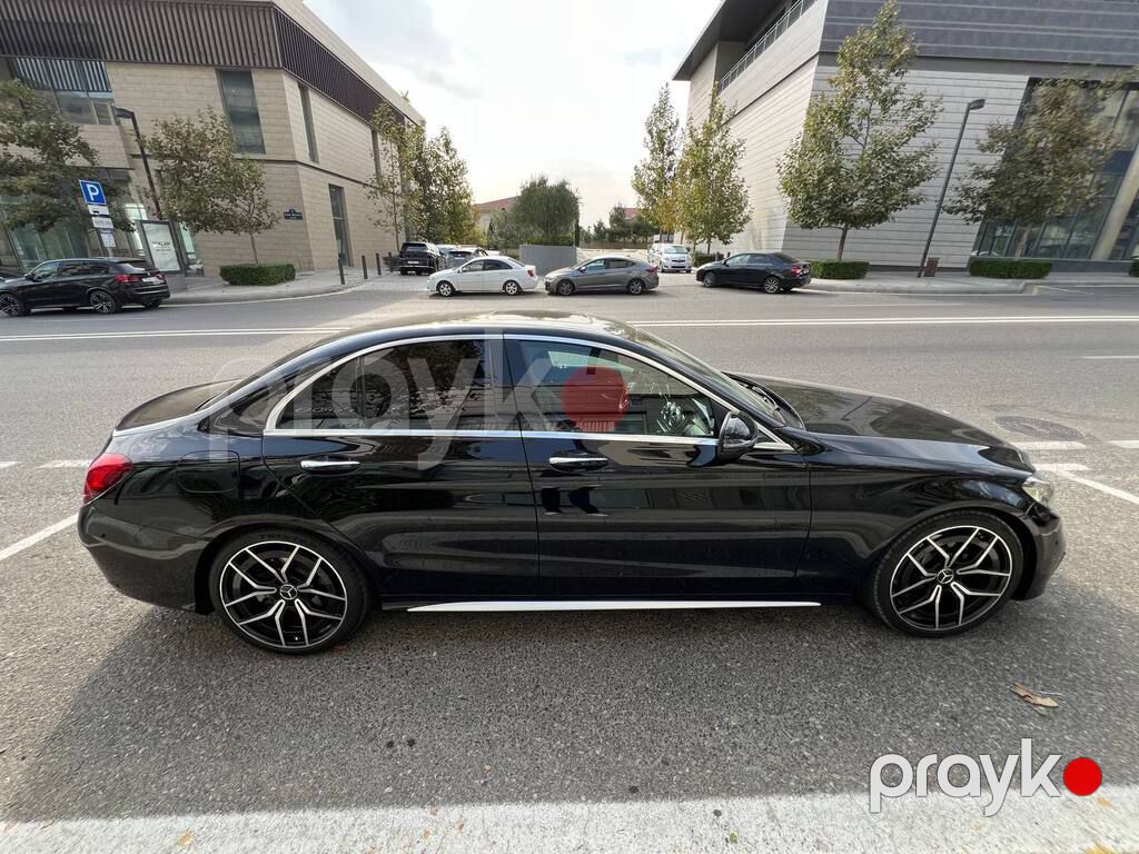 Mercedes C 300, 2.0 L, 2021 il, 110 000 km — Avtomobillər, Bakı (8)